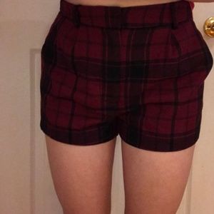 Forever 21 Plaid Shorts
